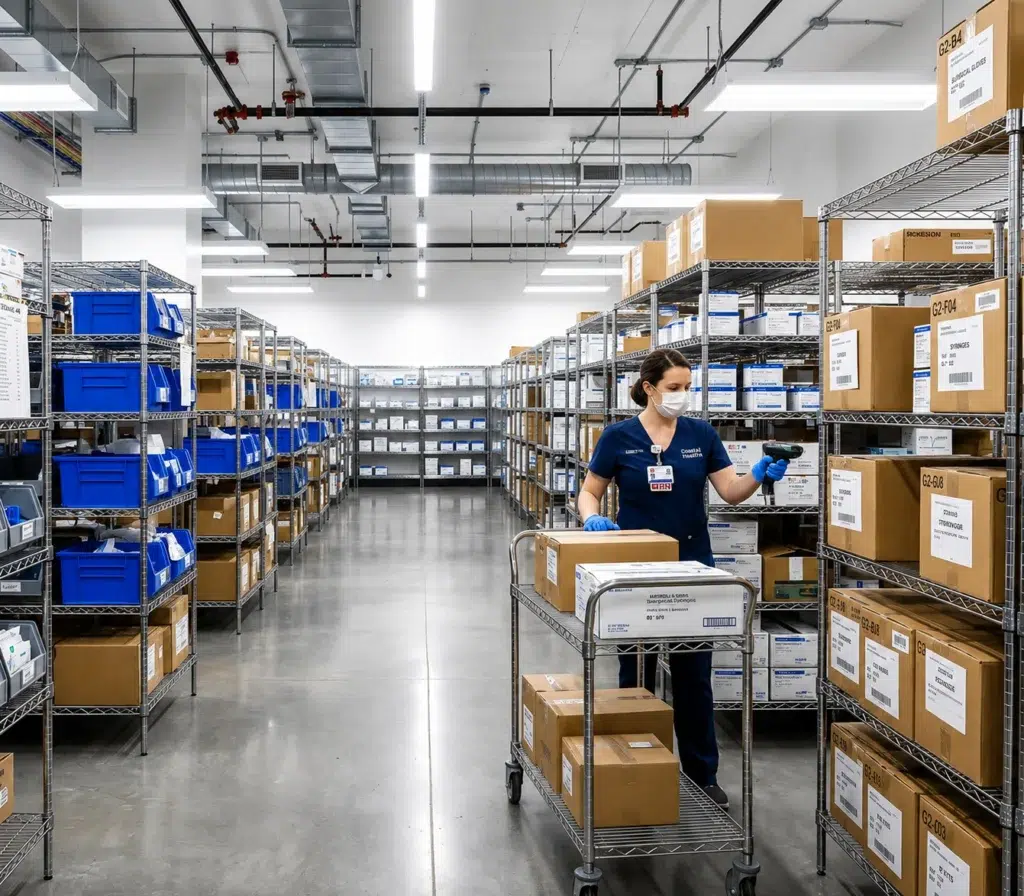 H4 Medical Racking Medical Storage Racking | Prodek